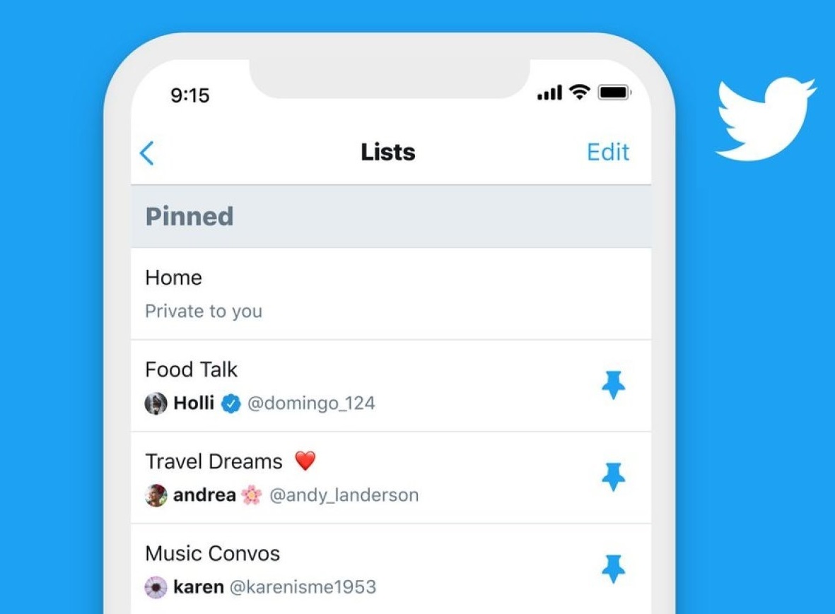 قابلیت Pin کردن پیام های DM توییتر